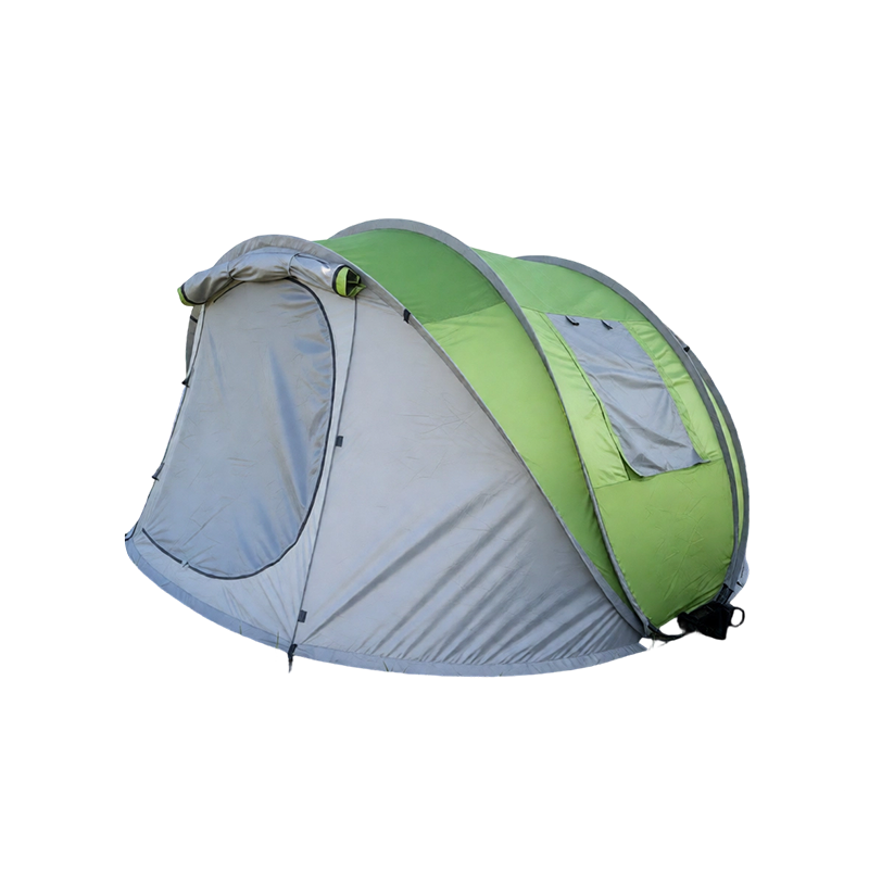 Tenda tahan air berbentuk perahu otomatis untuk 4 orang