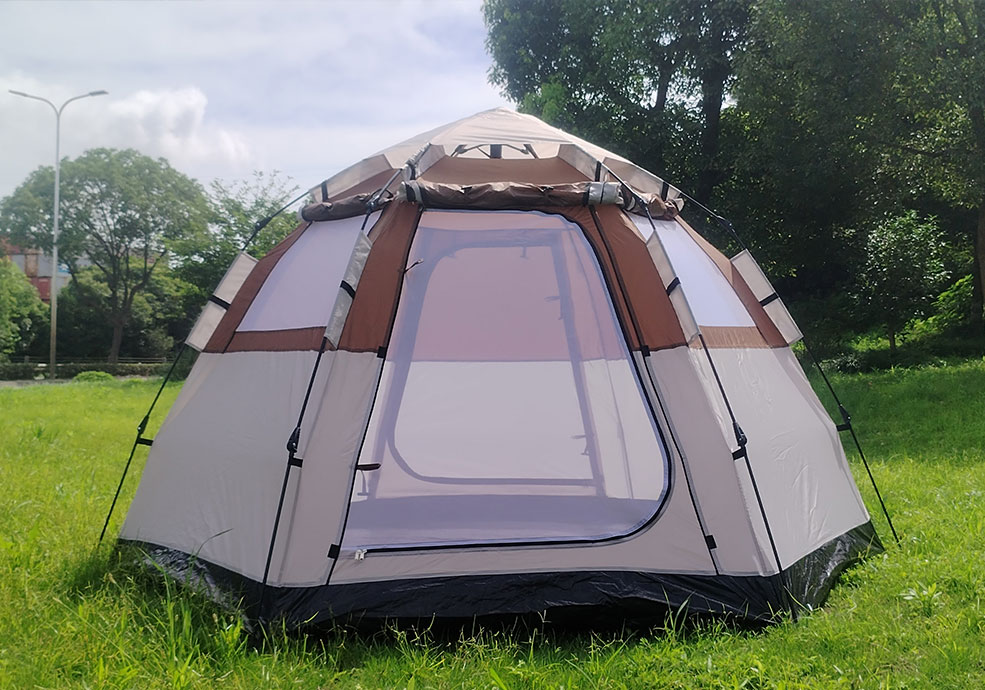 Tenda Otomatis Hexagonal 260x260x150 cm