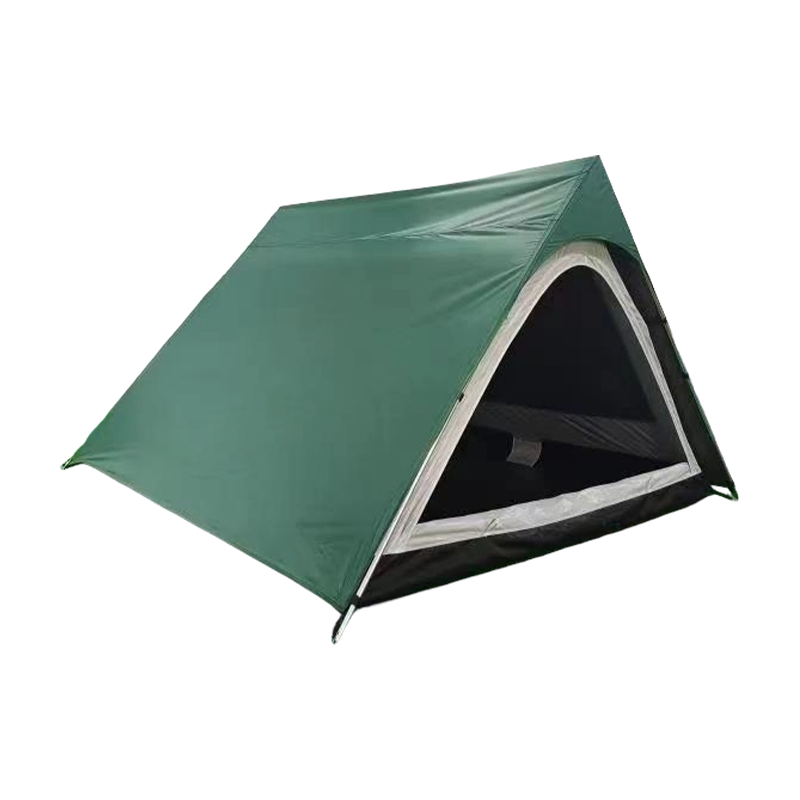 Tenda berkemah segitiga paduan aluminium 4 orang