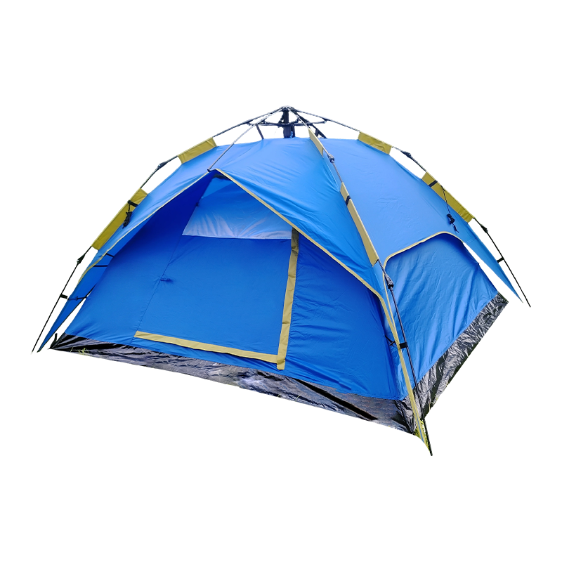 Tenda pop-up otomatis dua lapis