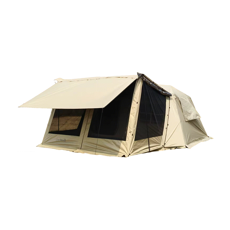 Tenda Kemah Bergaya Punggung Bukit untuk 6–13 Orang dengan Tiang Otomatis